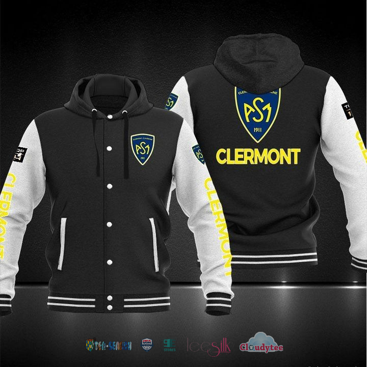 Low Price ASM Clermont Auvergne Baseball Hoodie Jacket