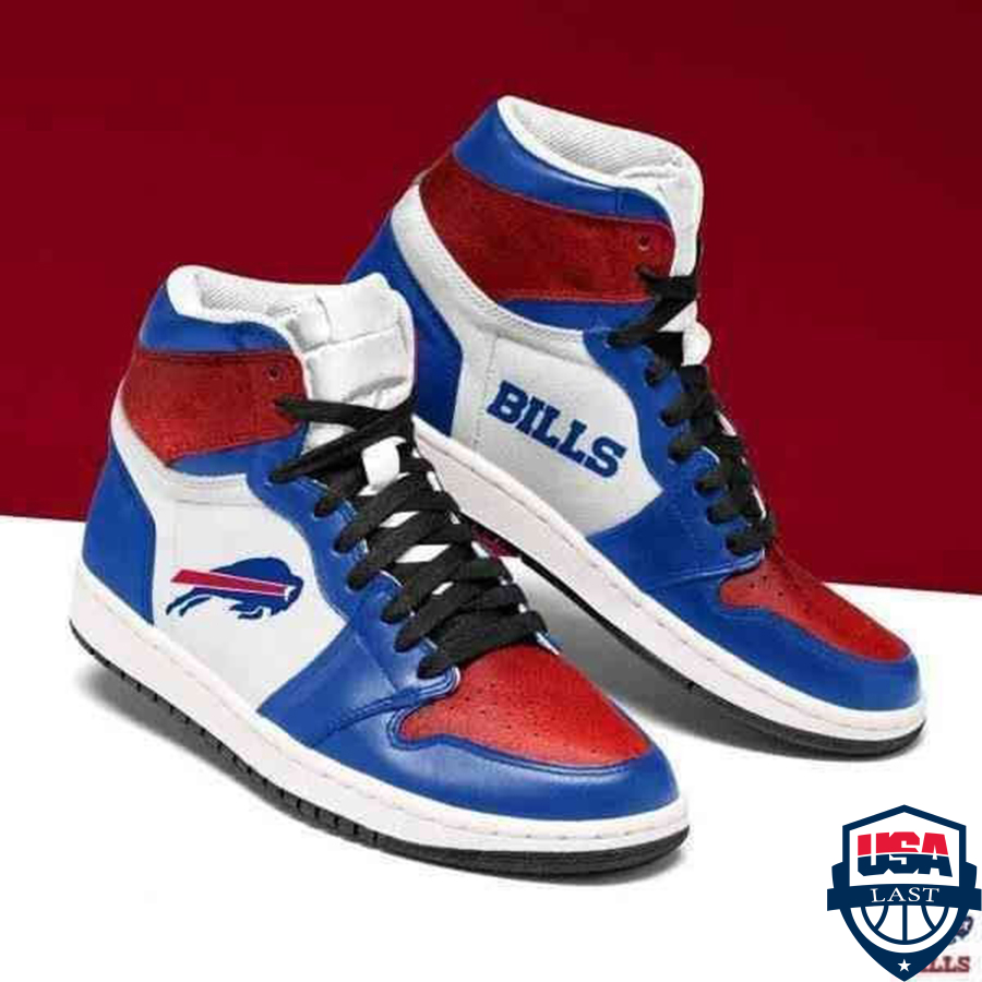 Buffalo Bills NFL ver 1 Air Jordan High Top Sneaker Shoes