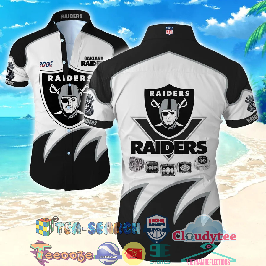 Las Vegas Raiders NFL Champions Hawaiian Shirt