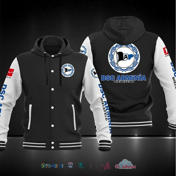 Trending DSC Arminia Bielefeld Baseball Hoodie Jacket