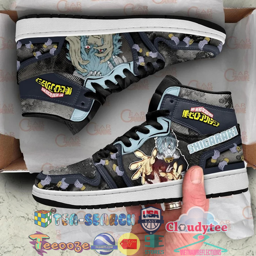 Tomura Shigaraki My Hero Academia Air Jordan High Top Sneaker Shoes