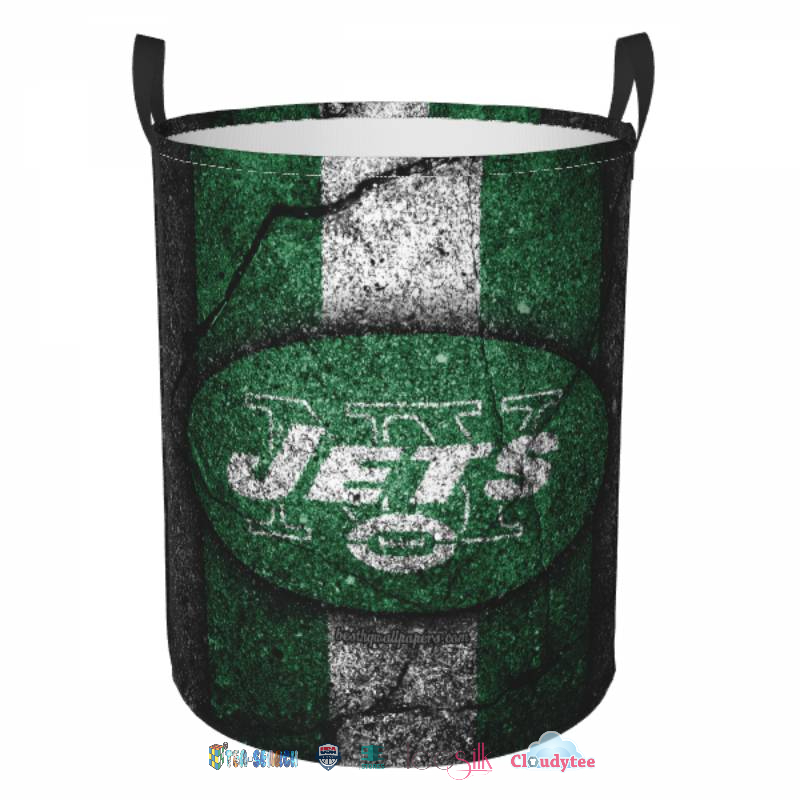 Available NFL New York Jets Laundry Basket