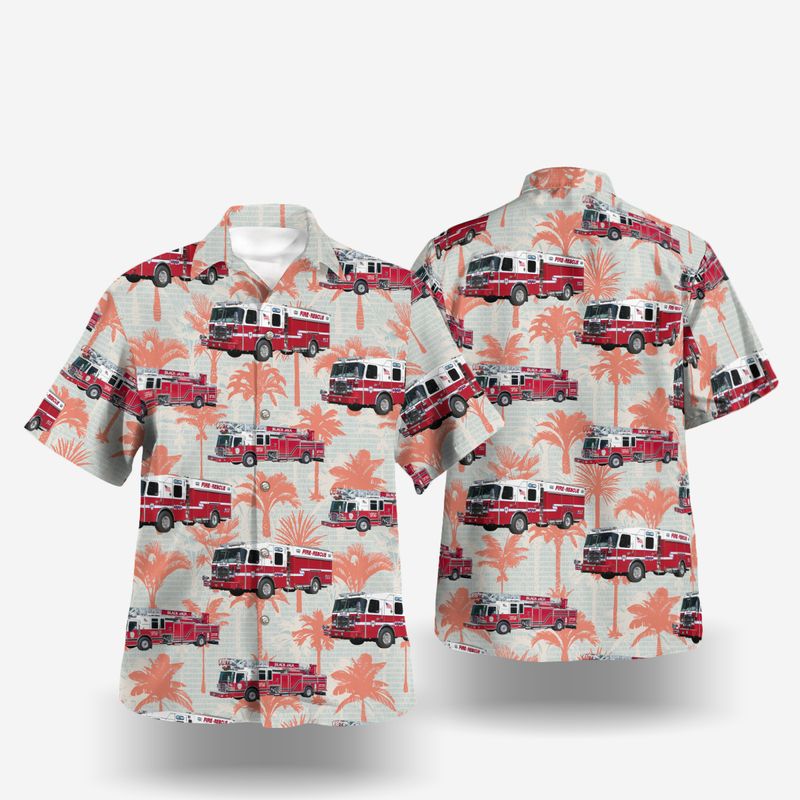 Florissant St Louis County Missouri Black Jack Fire Protection District Hawaiian Shirt Gift For Men Women