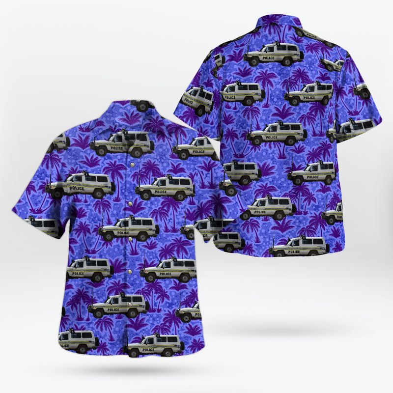 South Australia Police SAPOL Toyota Land Cruisers Troop Carrier Hawaiian Shirt Gift For Men Women