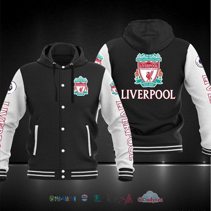 Top Rate Liverpool F.C Baseball Hoodie Jacket