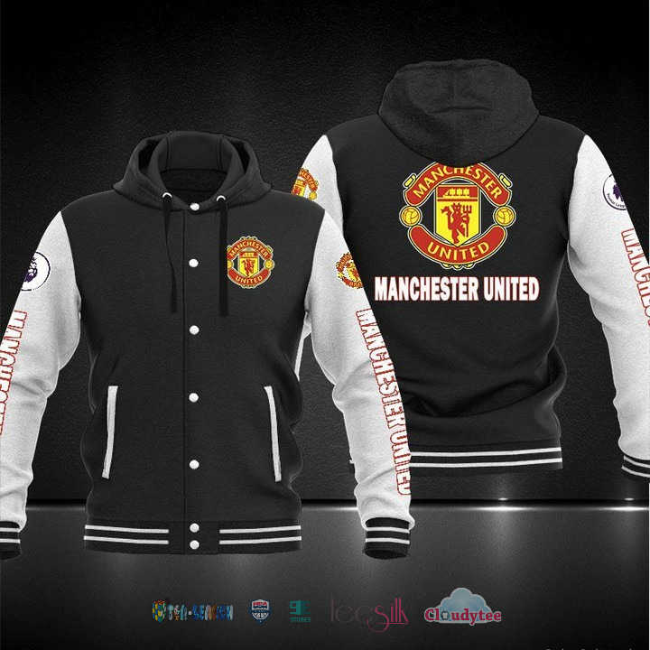Discount Manchester United Baseball Hoodie Jacket
