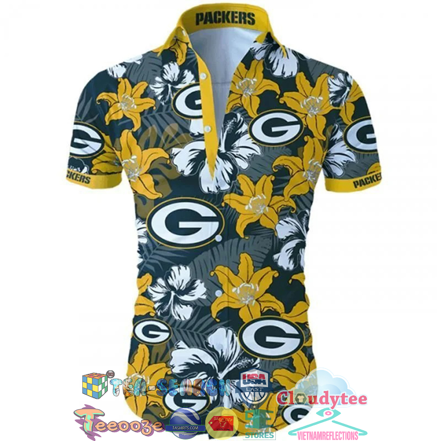 Green Bay Packers NFL Tropical ver 3 Hawaiian Shirt