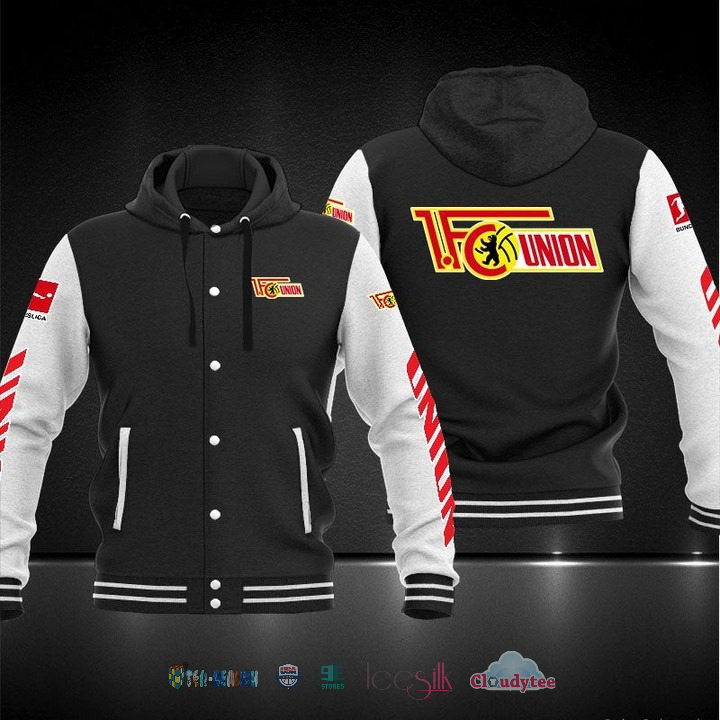 Nice Union Berlin Baseball Hoodie Jacket