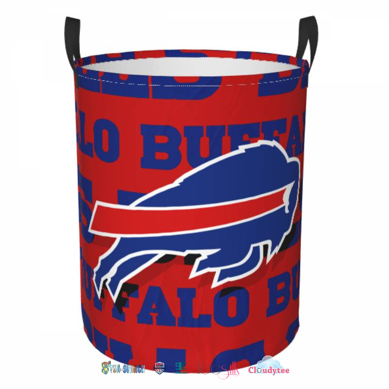Hot NFL Buffalo Bills Red Laundry Basket