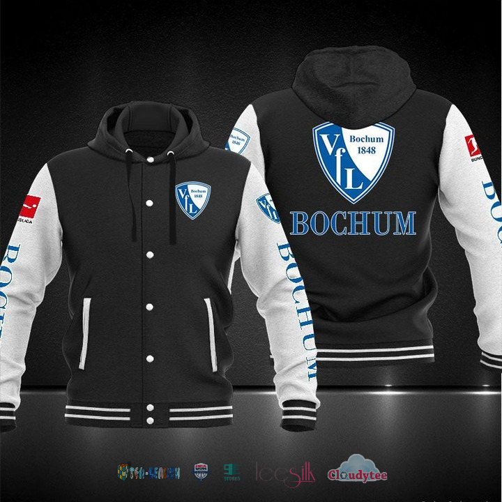 Premium VfL Bochum Baseball Hoodie Jacket