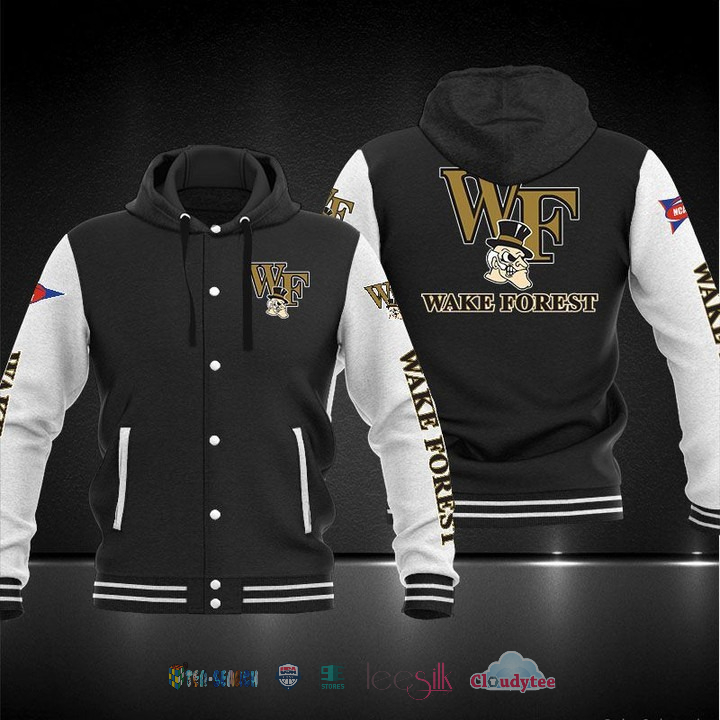 Ultra Hot Wake Forest Demon Deacon Baseball Hoodie Jacket