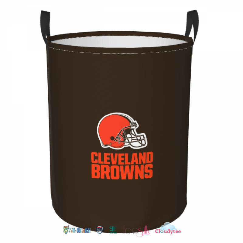 Top Finding Cleveland Browns Logo Laundry Basket