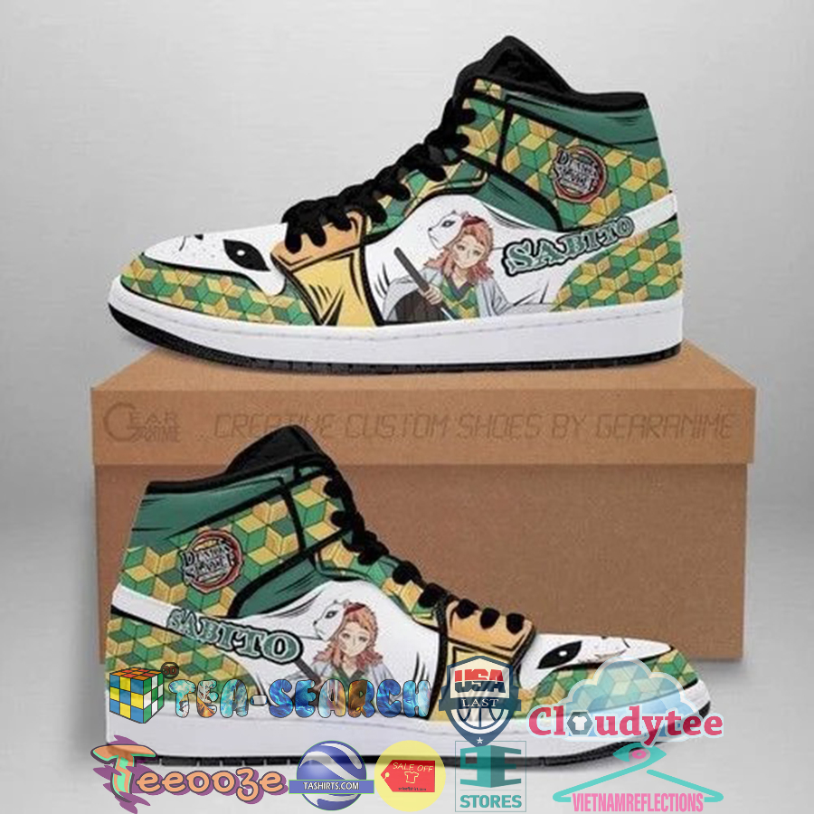 Sabito Demon Slayer Air Jordan High Top Sneaker Shoes