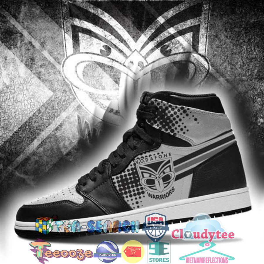 New Zealand Warriors NRL Air Jordan High Top Sneaker Shoes