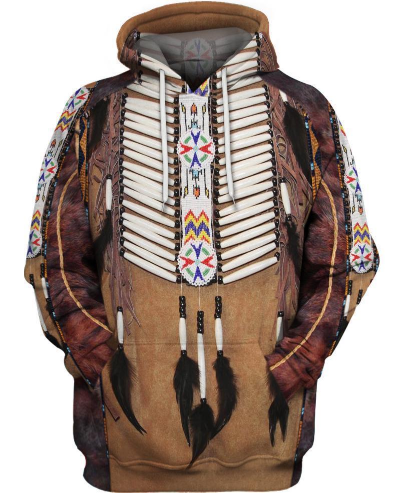 HOT Native American Ooze All Over Printed 3D Hoodie