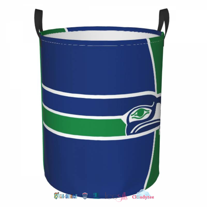 Good Quality NFL Seattle Seahawks Logo Laundry Basket