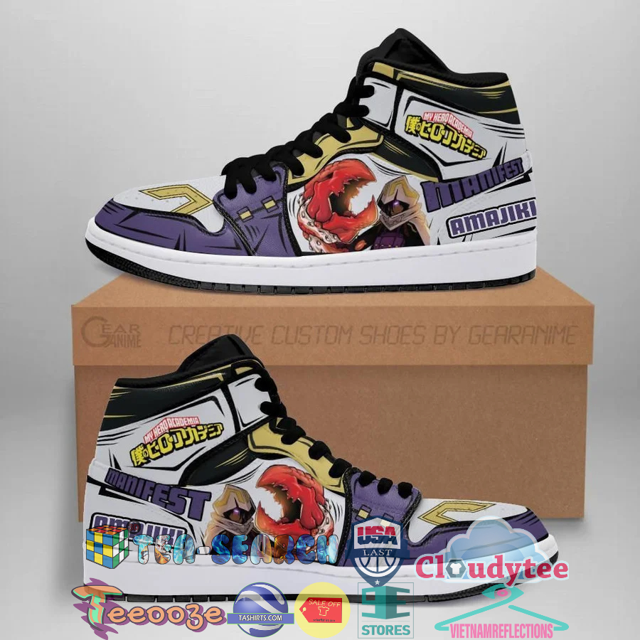 Tamaki Amajiki Manifest Skill My Hero Academia Air Jordan High Top Sneaker Shoes