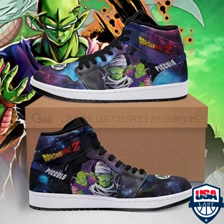 Piccolo Dragon Ball Z ver 1 Air Jordan High Top Sneaker Shoes