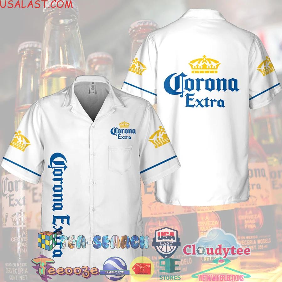Corona Extra Beer Aloha Summer Beach Hawaiian Shirt