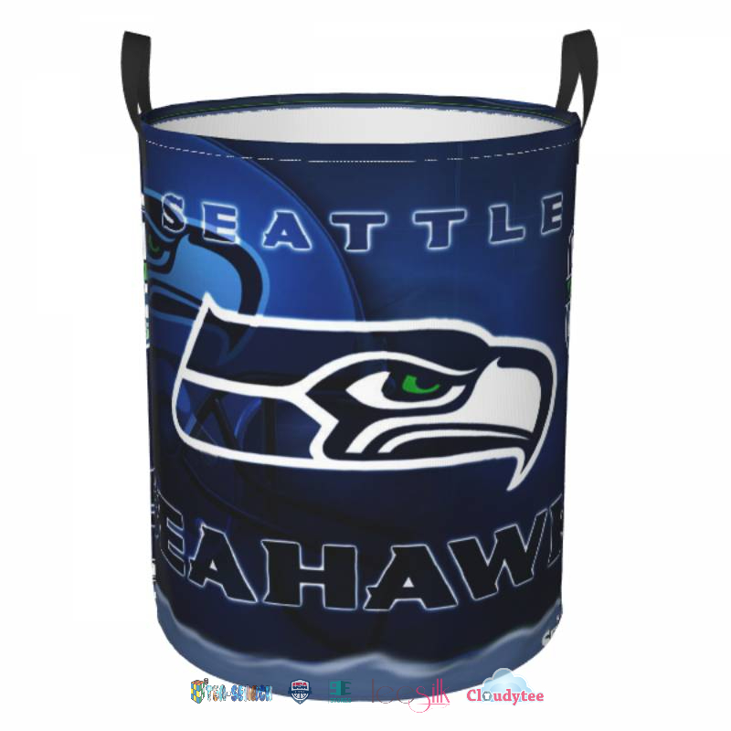 Best Gift NFL Seattle Seahawks 3d Full Print Laundry Basket