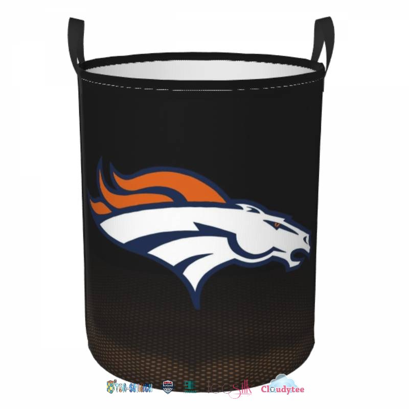 Limited Edition NFL Denver Broncos Logo Laundry Basket