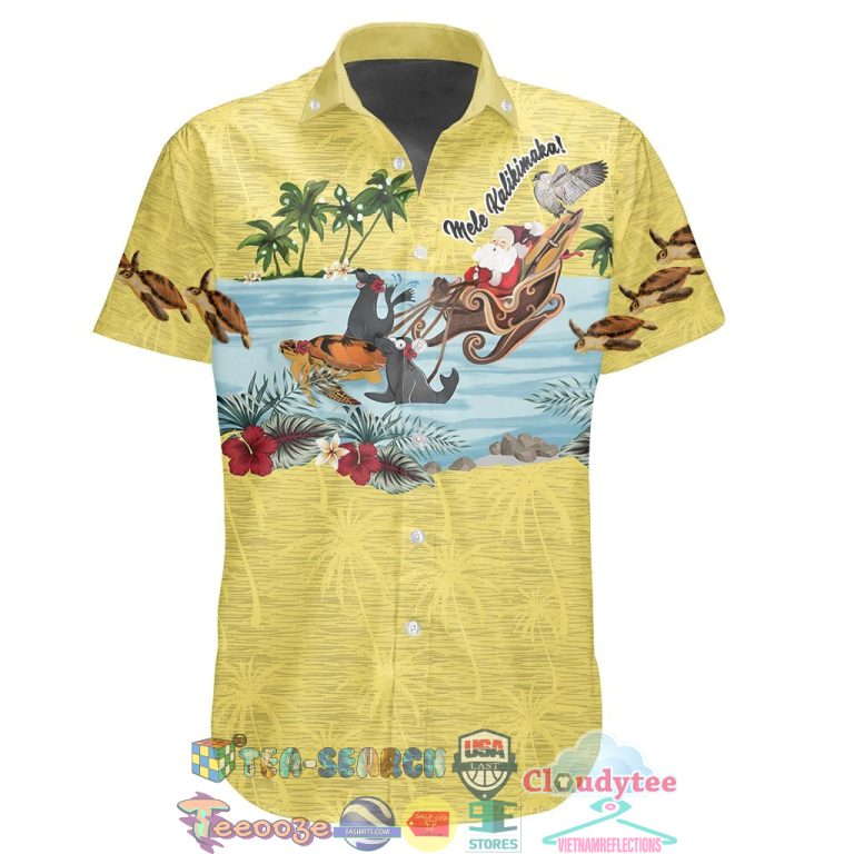 0D9XbpmM-TH090522-10xxxChristmas-Monk-Seal-Mele-Kalikimaka-Yellow-Hawaiian-Shirt1.jpg