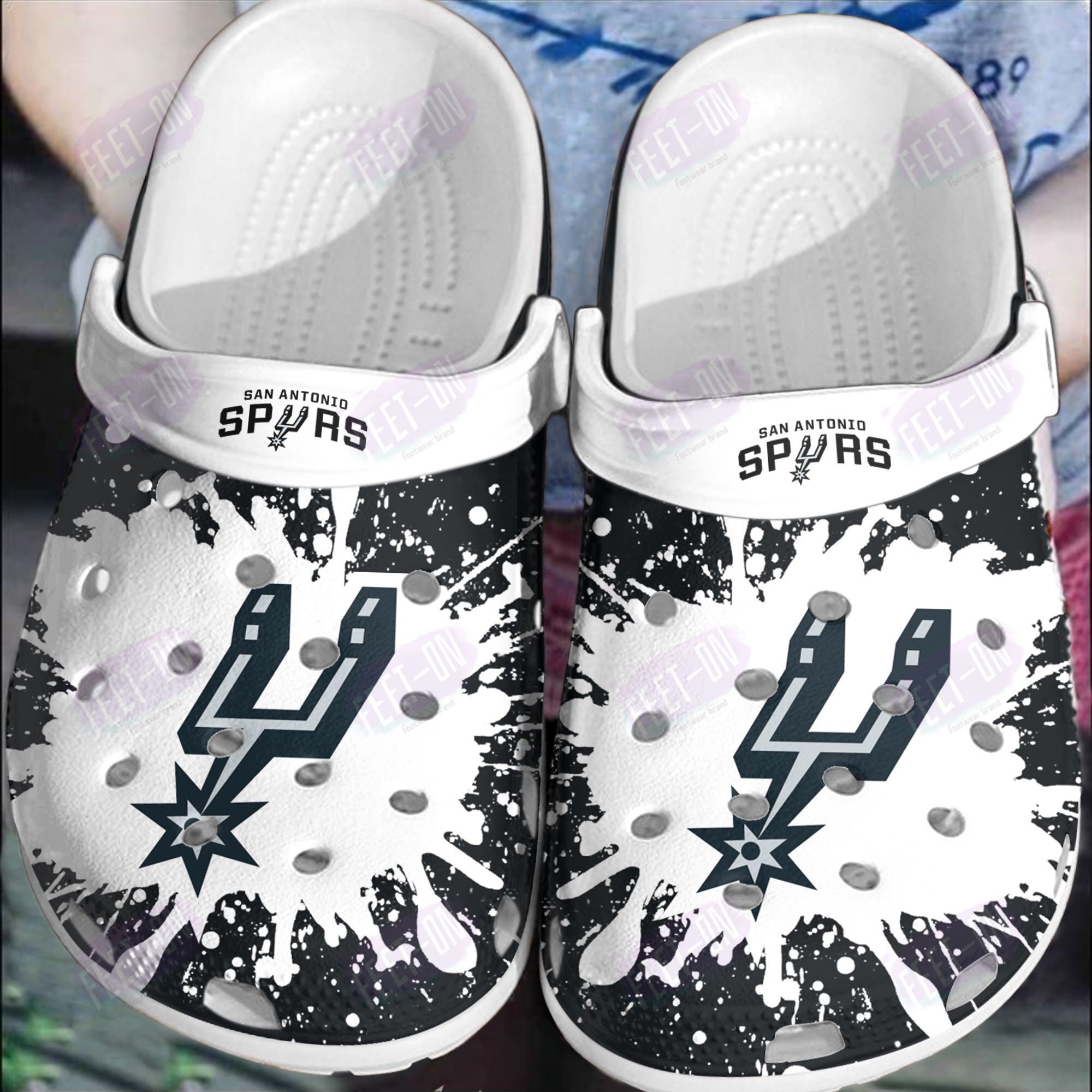 BEST San Antonio Spurs NBA crocs crocband Shoes
