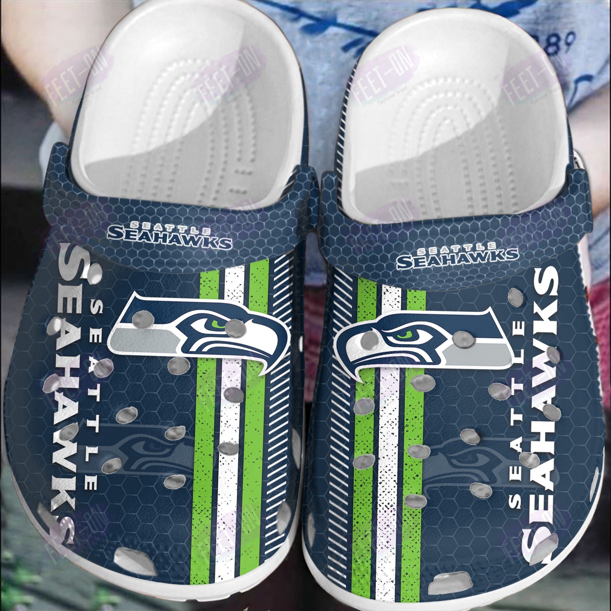 BEST Seattle Seahawks NFL crocs crocband Shoes