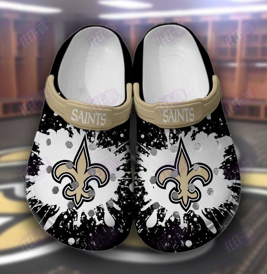 BEST New Orleans Saints NFL crocs crocband Shoes
