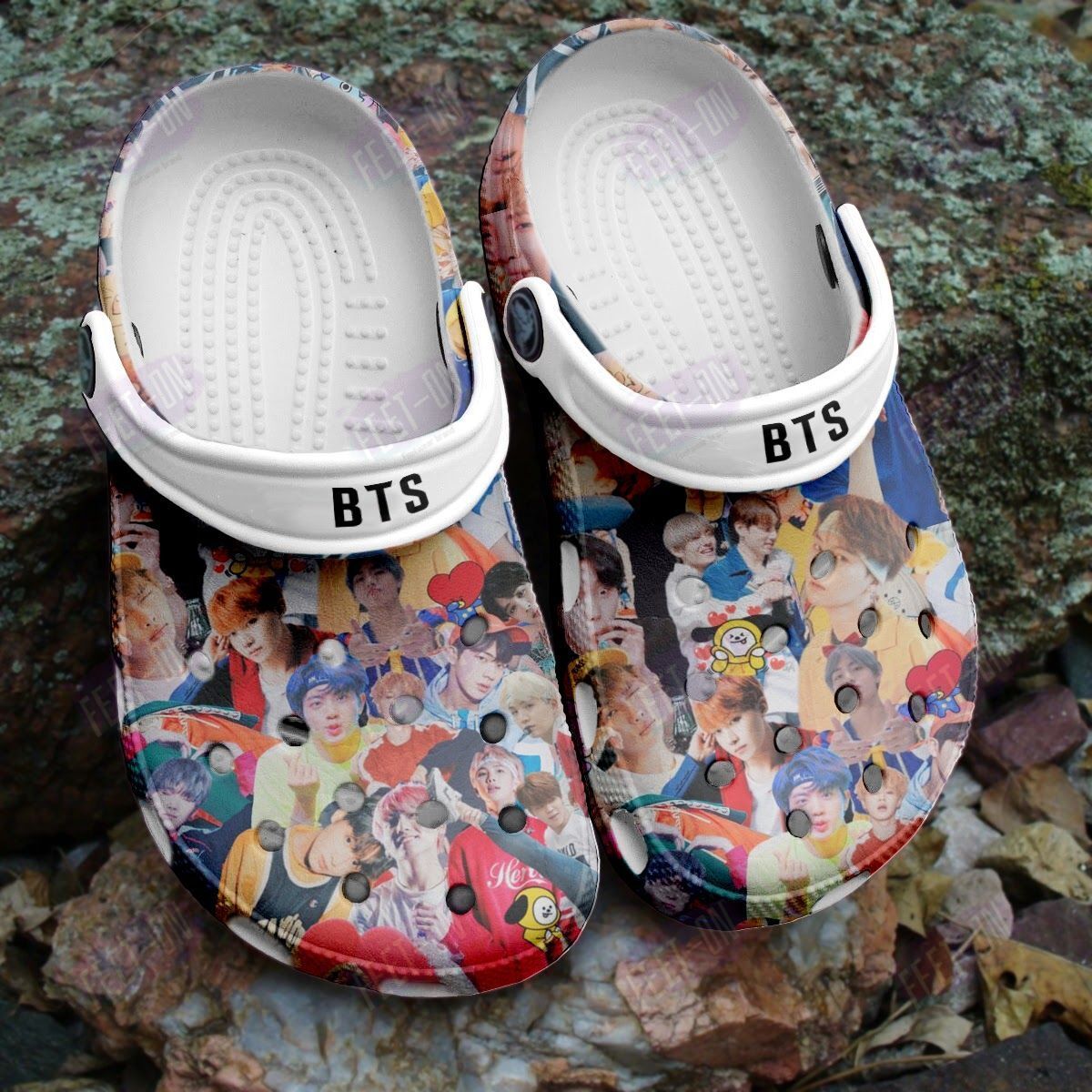 BEST BTS Members crocs crocband Shoes
