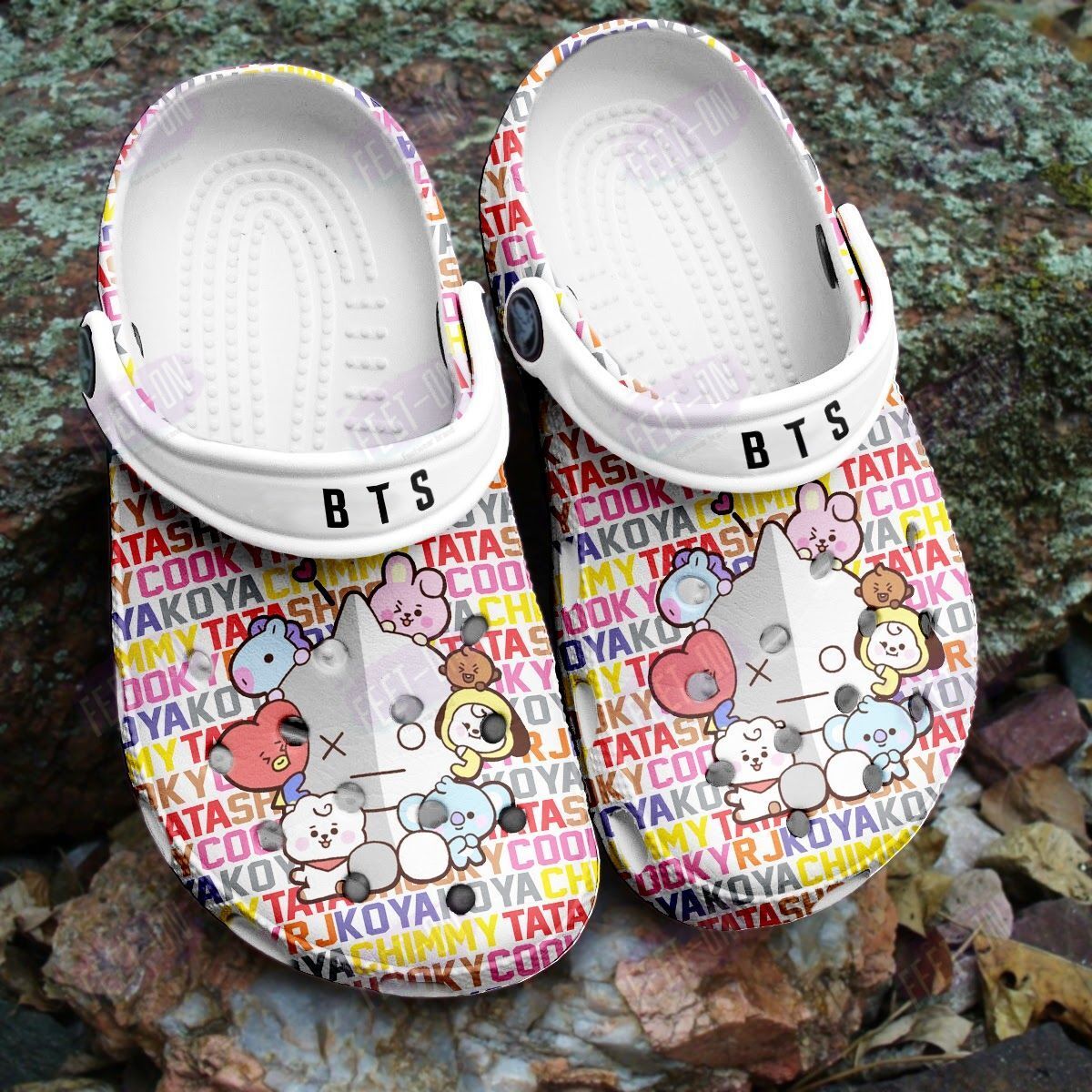 BEST BT21 BTS characters name crocband Shoes