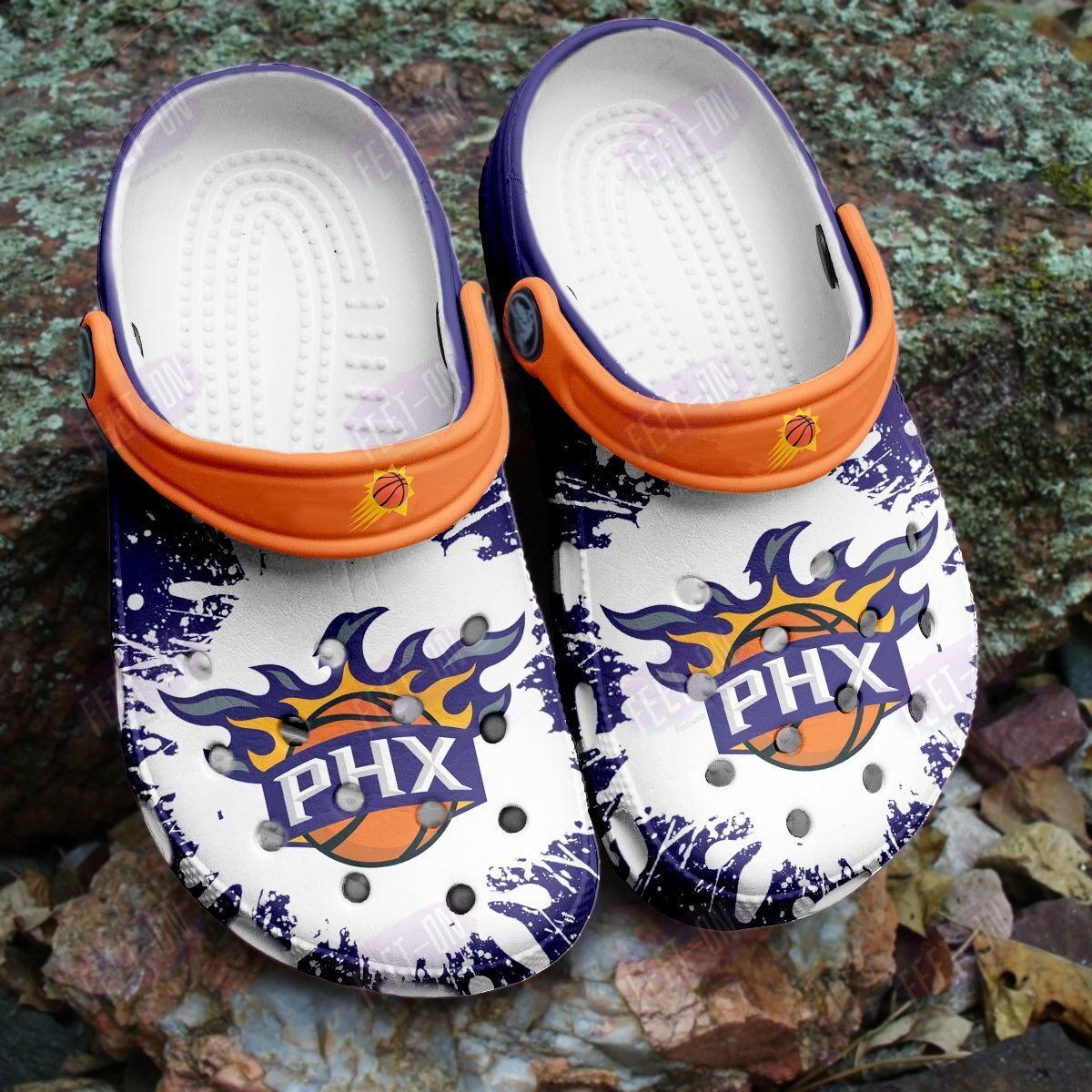 BEST Phoenix Suns NBA logo crocs crocband Shoes