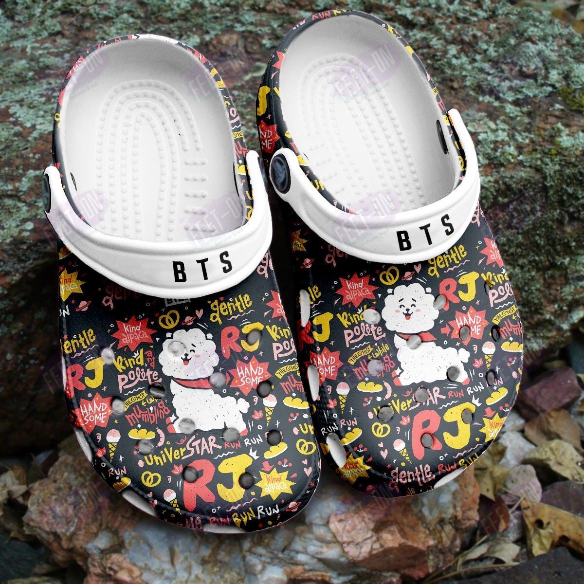 BEST RJ BT21 BTS crocs crocband Shoes