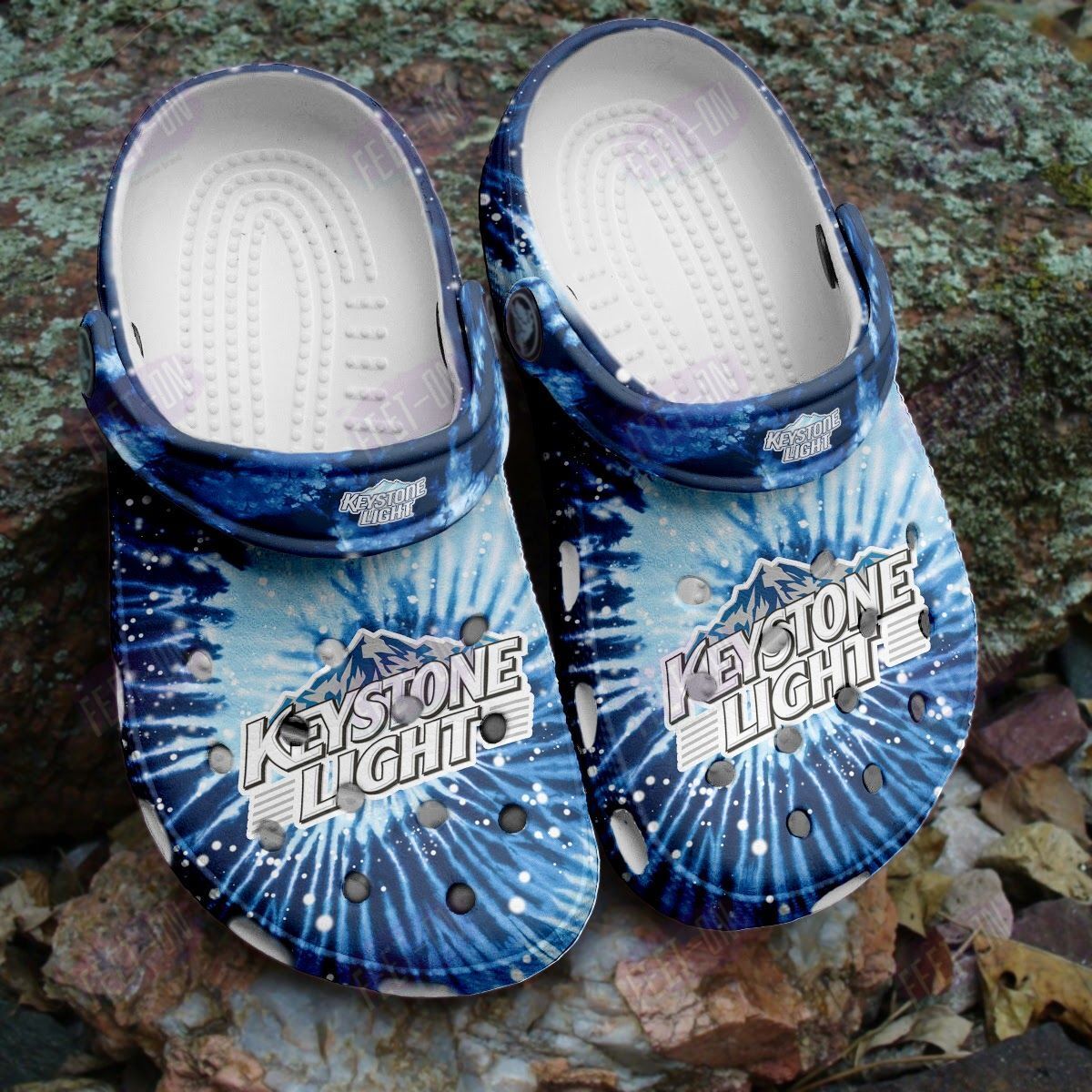 BEST Keystone Light blue crocs crocband Shoes