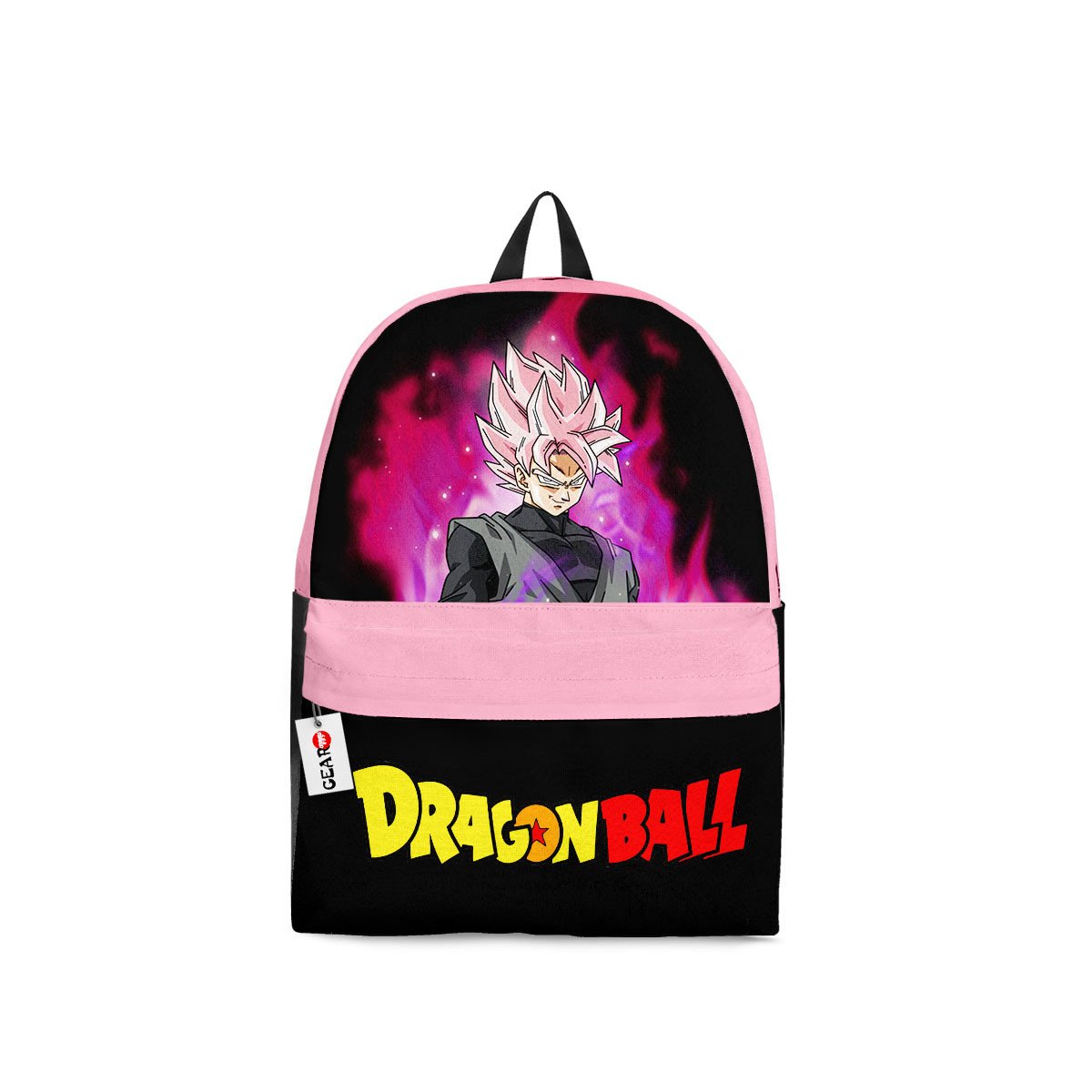 BEST Goku Rose Dragon Ball Anime Printed 3D Leisure Backpack