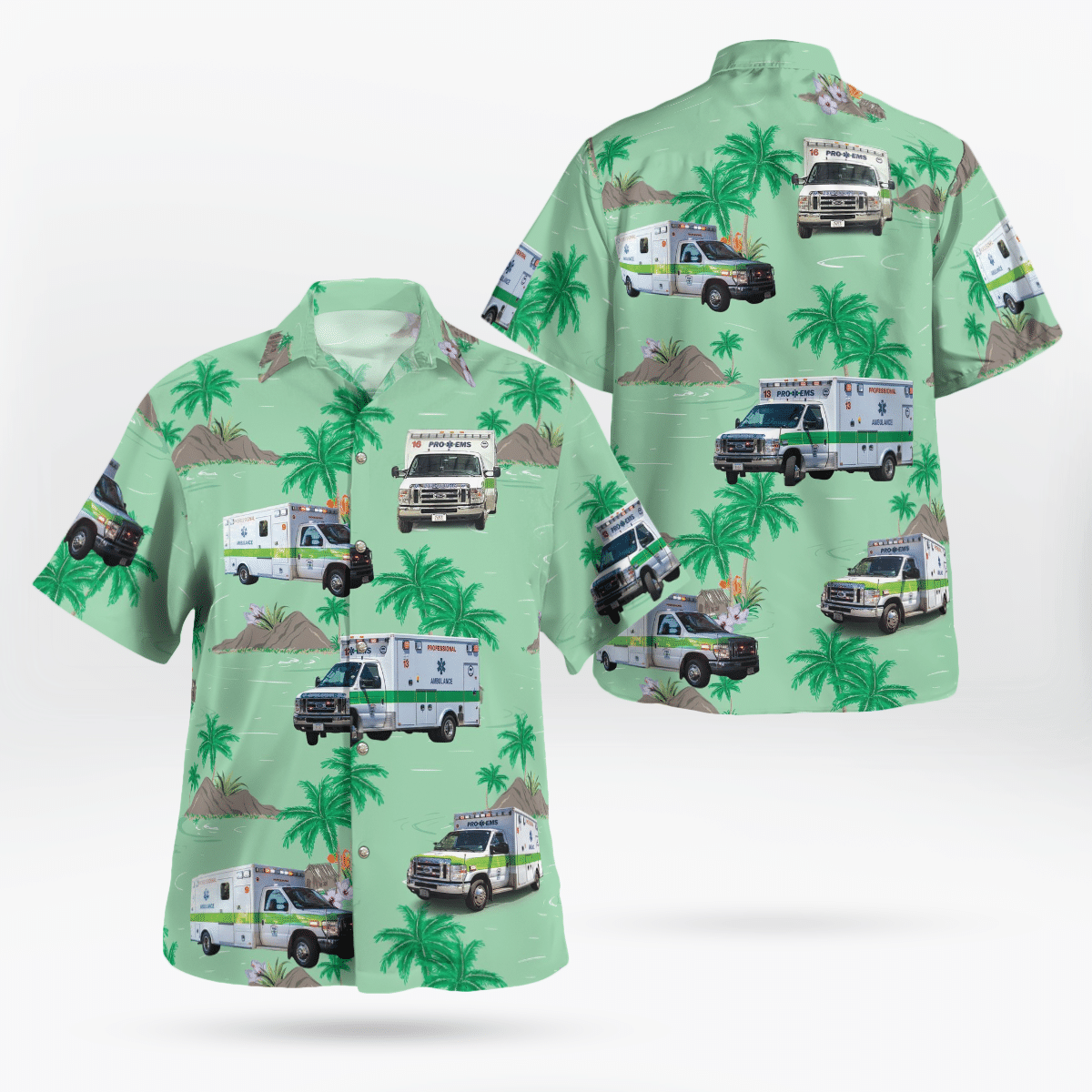 NEW Pro EMS Hawaii Shirt