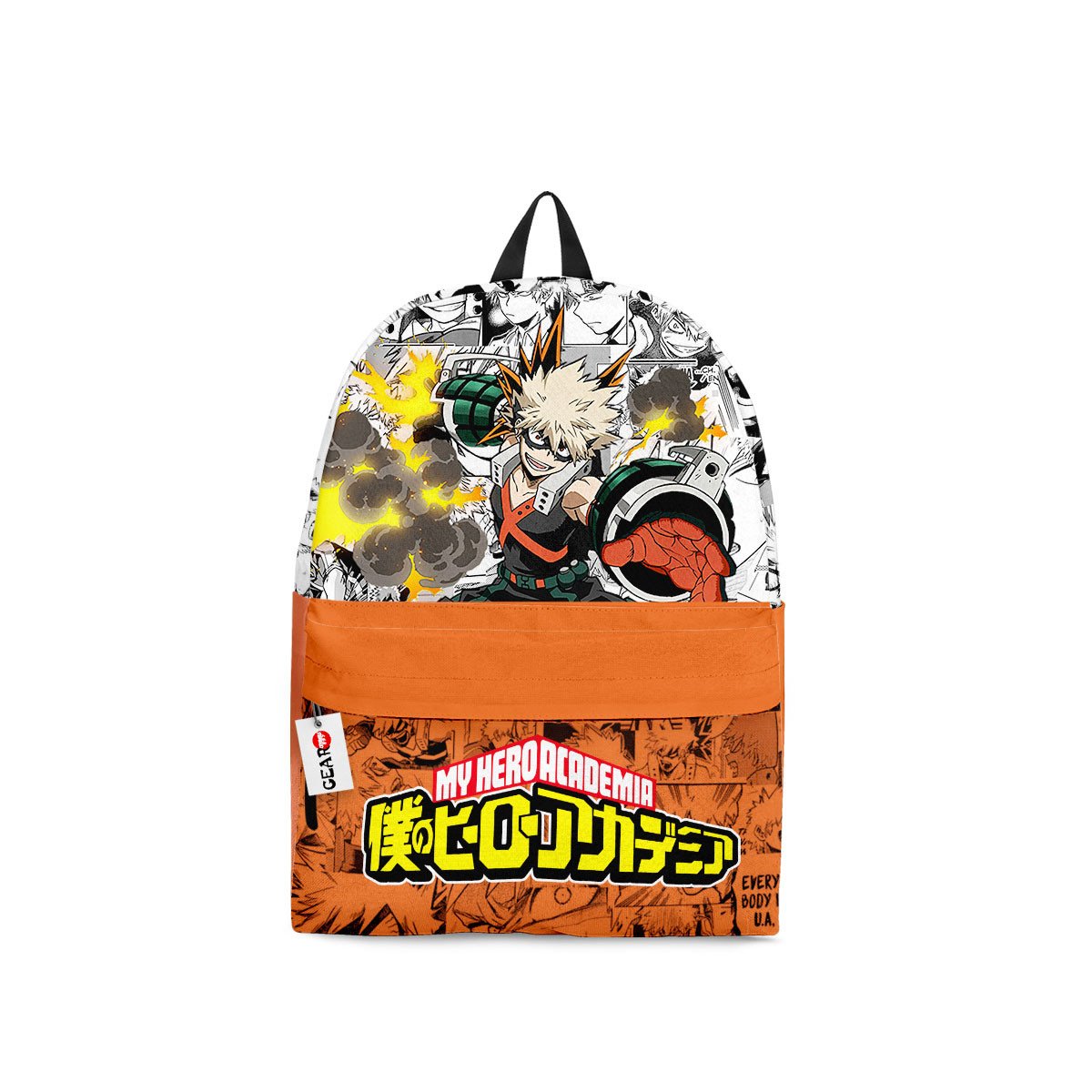BEST Katsuki Bakugo My Hero Academia Anime Manga Style Printed 3D Leisure Backpack