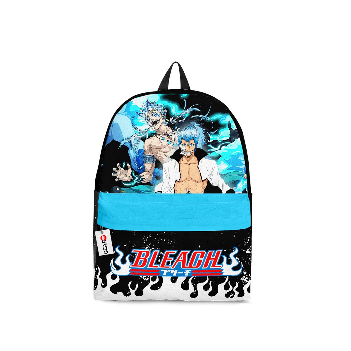 BEST Grimmjow Jaegerjaquez Bleach Anime Printed 3D Leisure Backpack