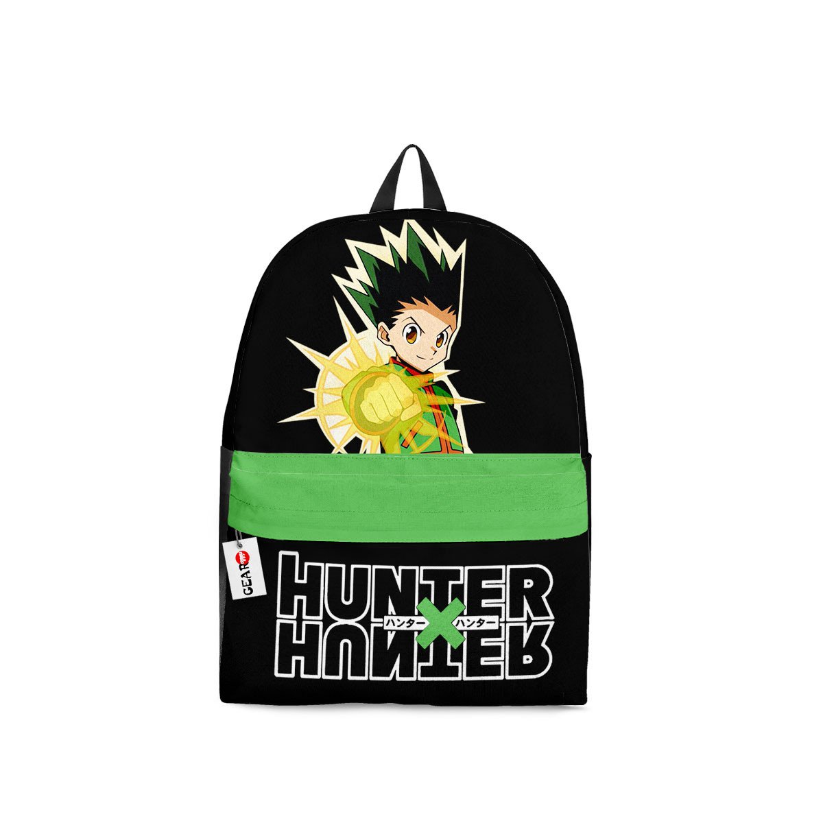 BEST Gon Freecss Hunter x Hunter Anime black Printed 3D Leisure Backpack