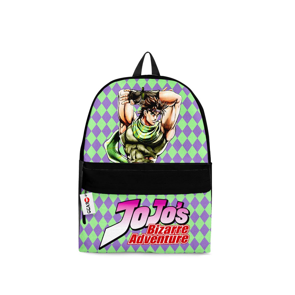 BEST Joseph Joestar JoJo’s Bizarre Adventure Anime Printed 3D Leisure Backpack