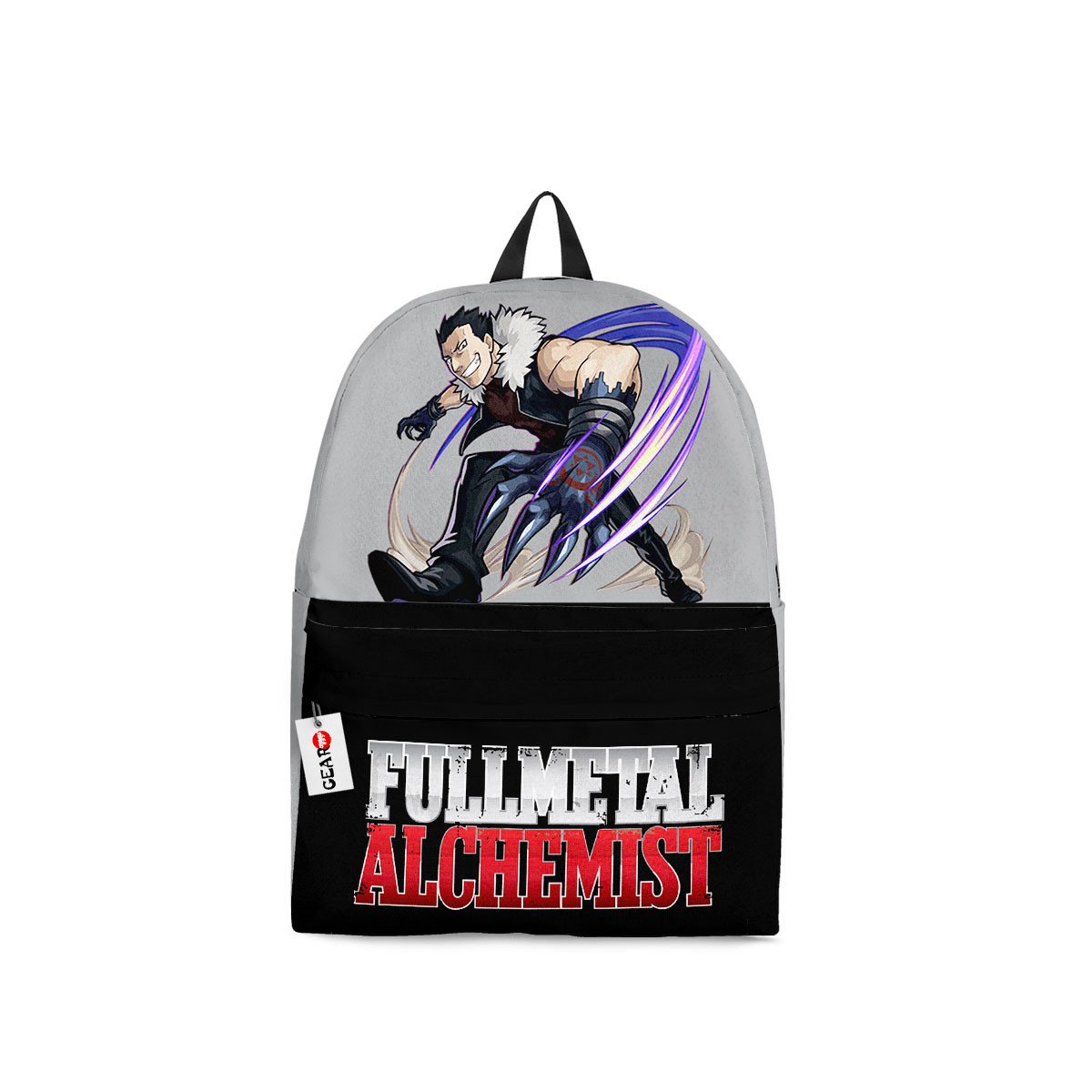 BEST Greed Anime Fullmetal Alchemist Printed 3D Leisure Backpack