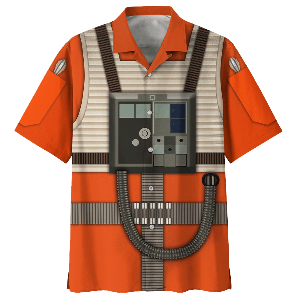 Star Wars Rebel Pilot Cosplay Hawaiian Shirt