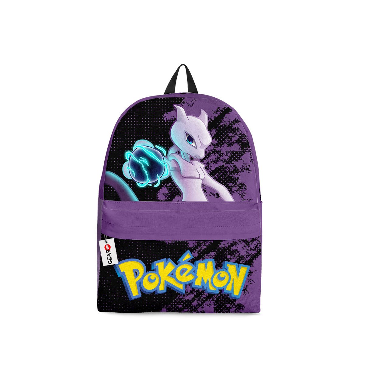 BEST Mewtwo Anime Pokemon Printed 3D Leisure Backpack