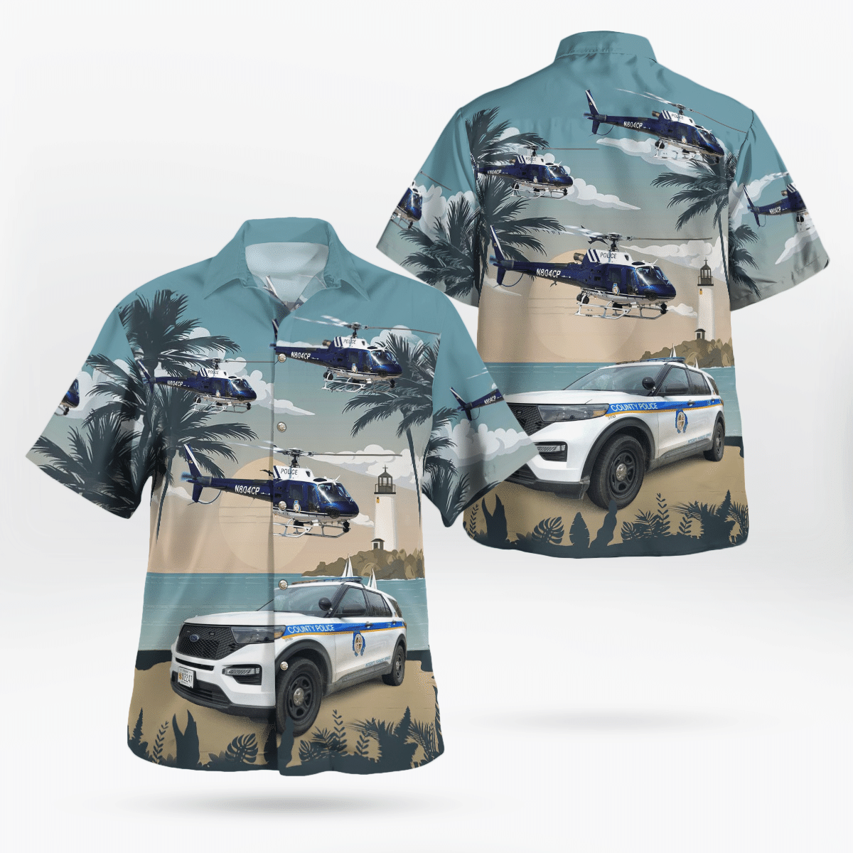 BEST Baltimore County Police Baltimore County Maryland 2020 Ford Explorer And Eurocopter AS-350B-3 Ecureuil Hawaii Shirt
