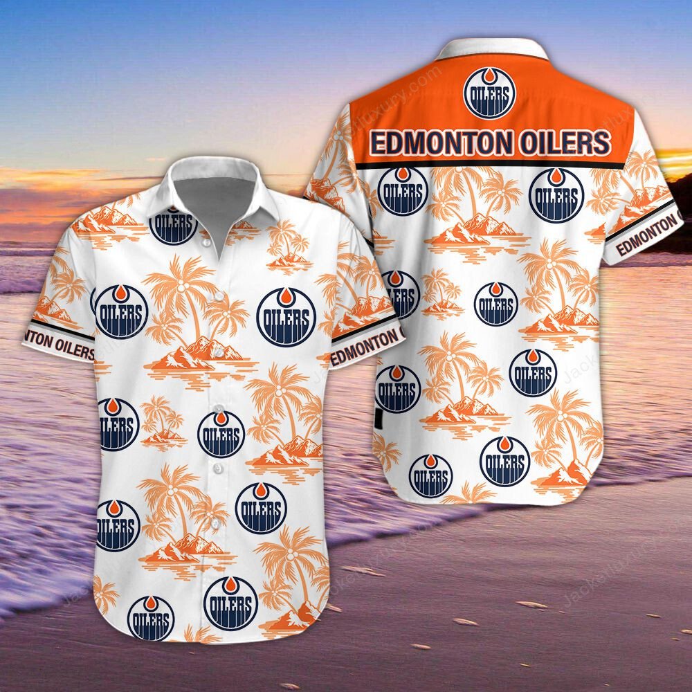 HOT Edmonton Oilers Hawaiian Shirt, Shorts
