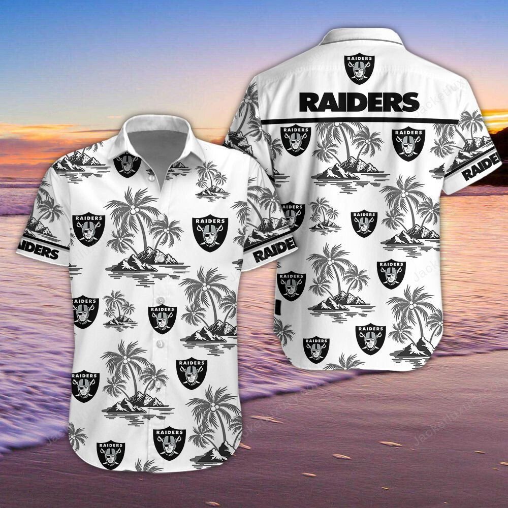 HOT Oakland Raiders Hawaiian Shirt, Shorts