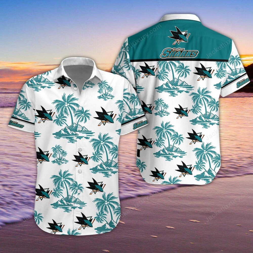 HOT San Jose Sharks Hawaiian Shirt, Shorts