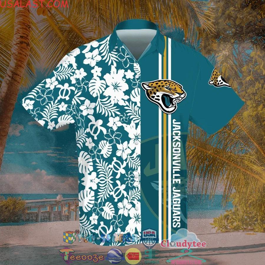 Jacksonville Jaguars NFL Team Tropical All Over Print Hawaiian Shirt