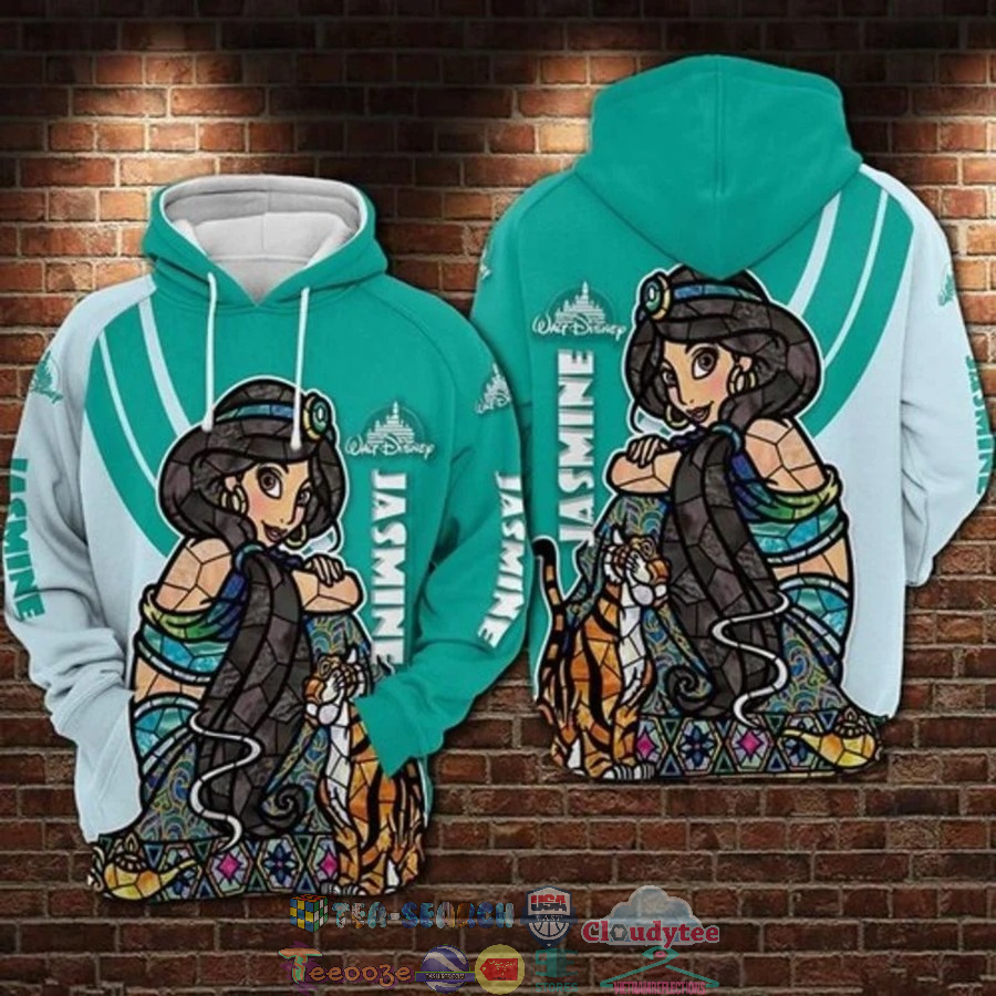 Princess Jasmine Aladdin 3D Hoodie