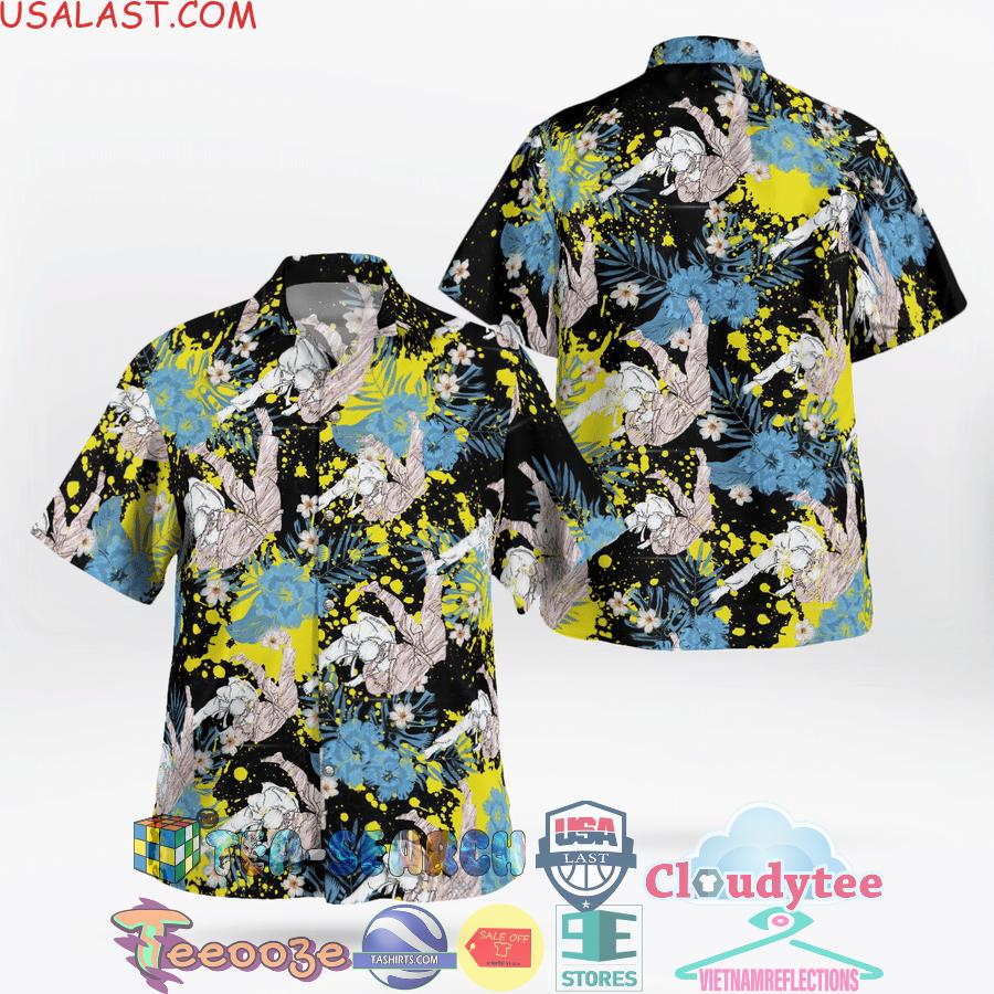 Judo Flowery Aloha Summer Beach Hawaiian Shirt